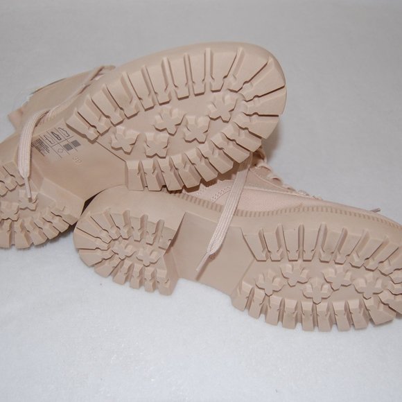 H&M Khaki Combat Boots, US 8 Women - Picture 4 of 5